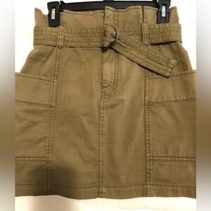 Wild Fable Khaki Utility Skirt